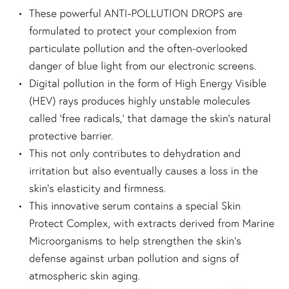 Dr. Barbara Sturm Anti-Pollution Drops 30 ml - Picture 2 of 2